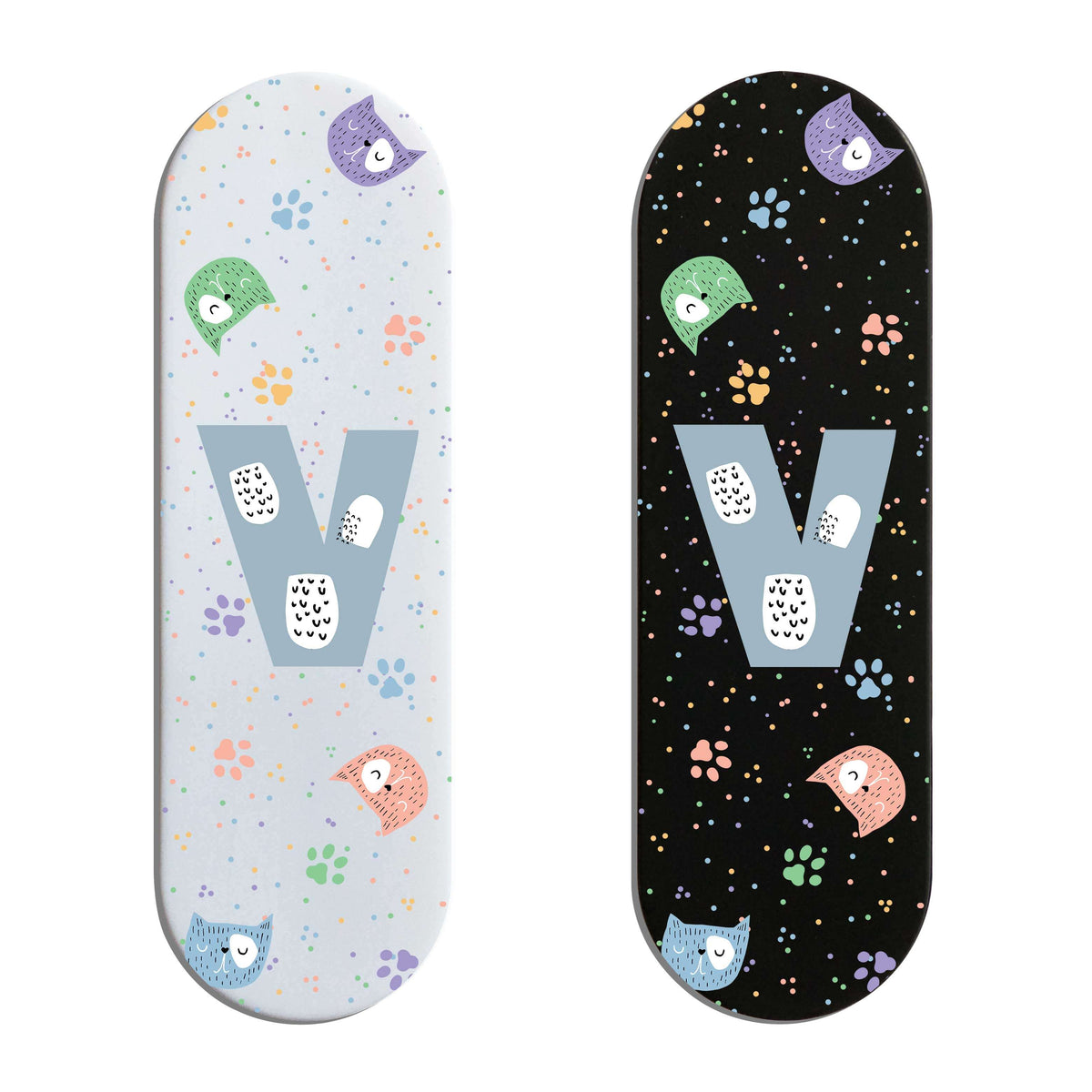 Cute Initials Finger Grip
