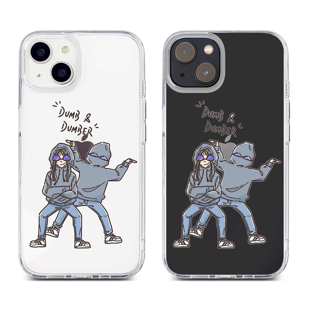 [Ready] Dumb and Dumber Hybrid Crystal Case Samsung S21 FE