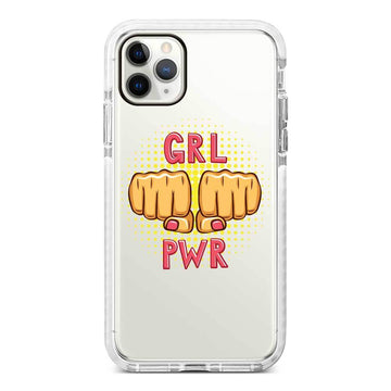 Girl Power / Hybrid Crystal Case iPhone 16 Plus / Black