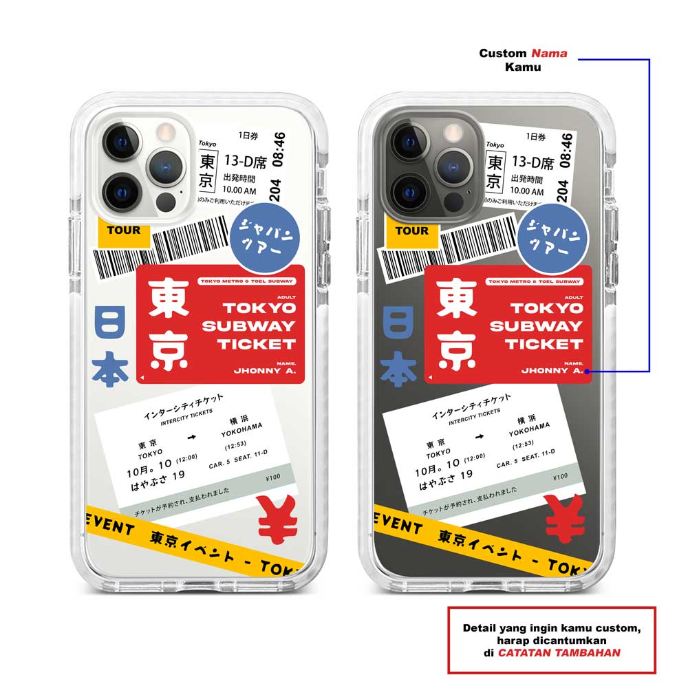 Japan Train Ticket (Custom Name)