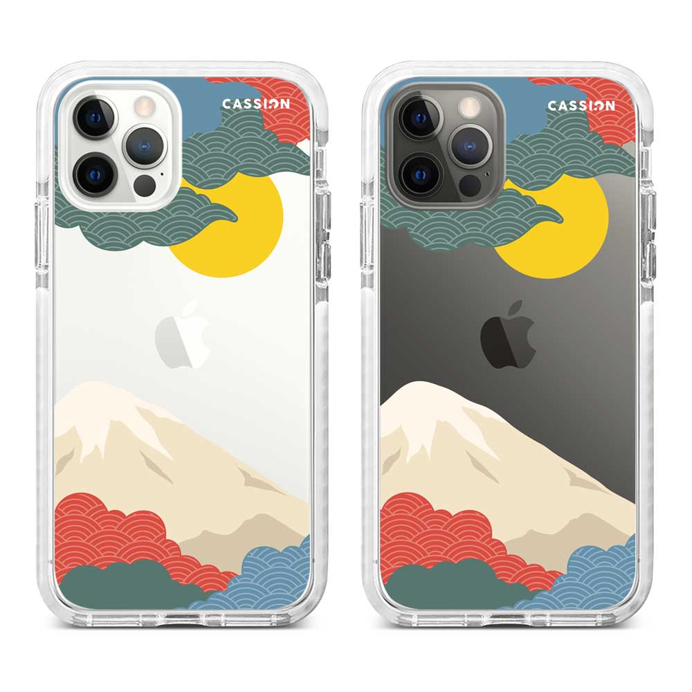 [Ready] Cassion Japanese Art Scenery for iPhone Hybrid Crystal Case iPhone 14 Plus