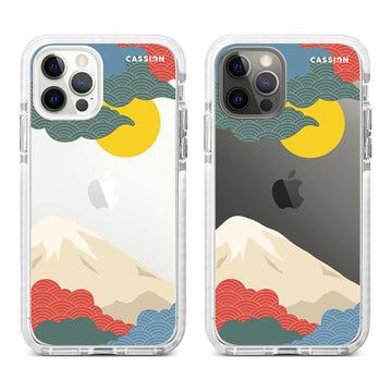 [Ready] Cassion Japanese Art Scenery for iPhone Hybrid Crystal Case iPhone 14 Plus