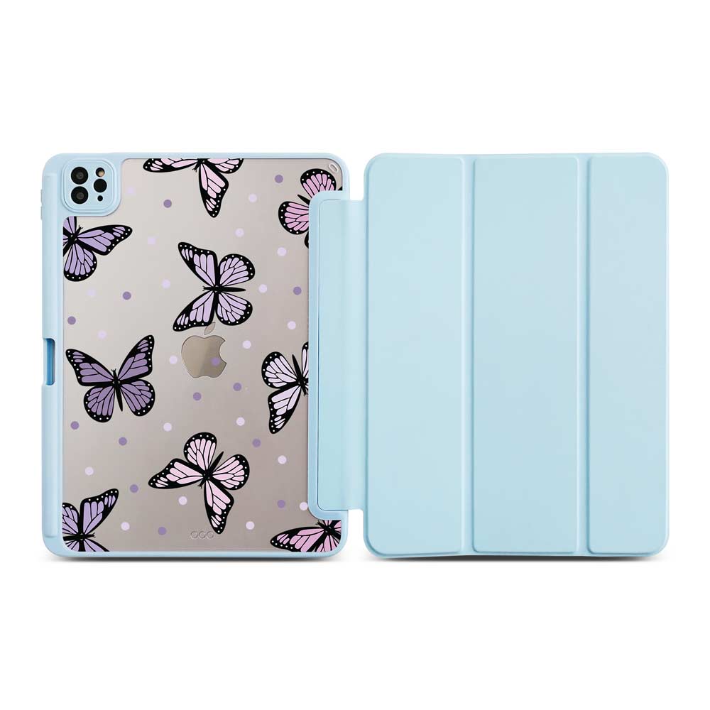 Like A Lilac Butterflies For Ipad Case / Hybrid Crystal Case Samsung A14