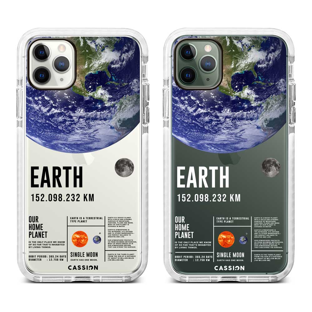[Ready] Cassion Space Facts - Earth for Samsung Hybrid Crystal Case Samsung A53 Tulisan Hitam