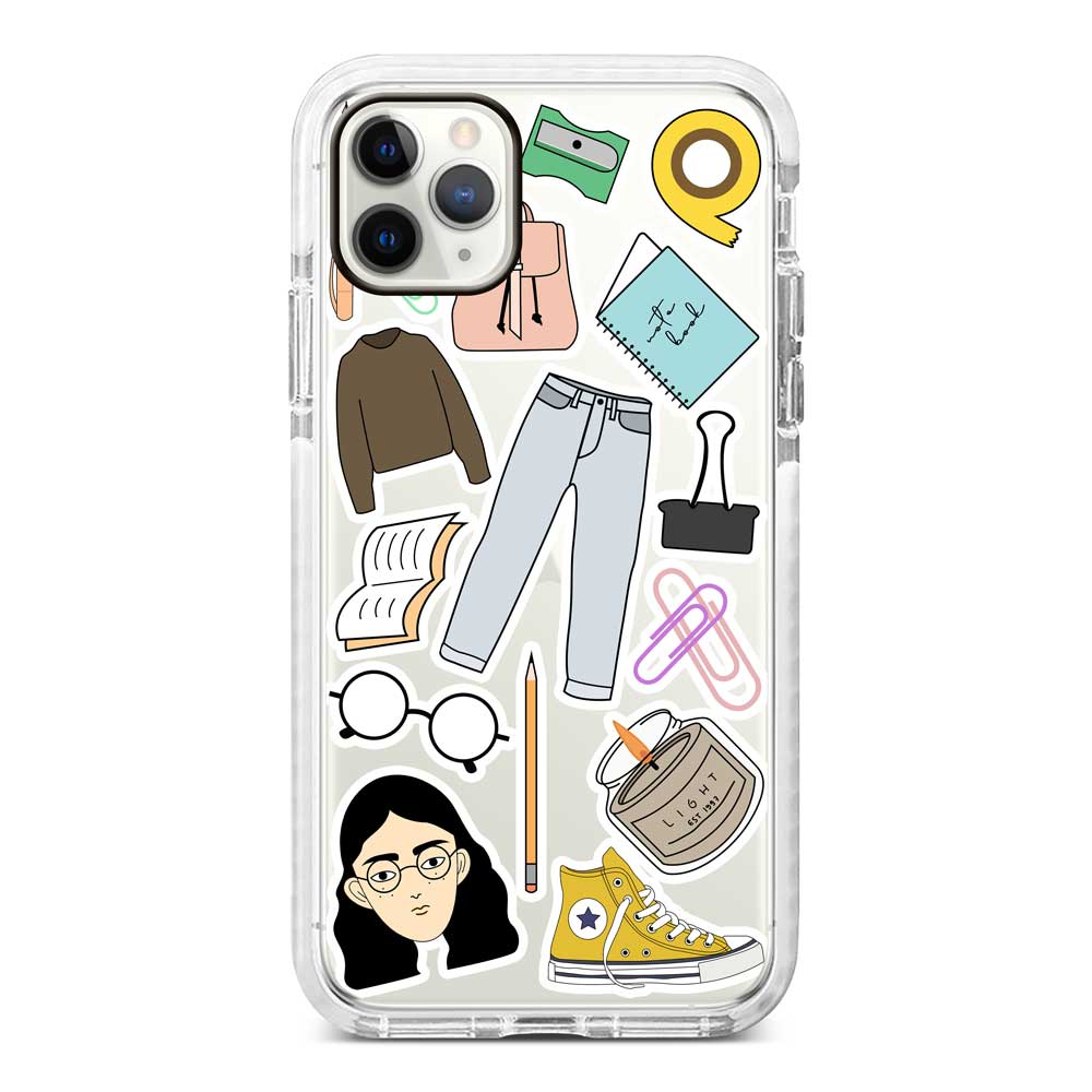 Nerd Girl Sticker - AES-19