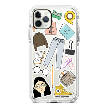 Nerd Girl Sticker - AES-19
