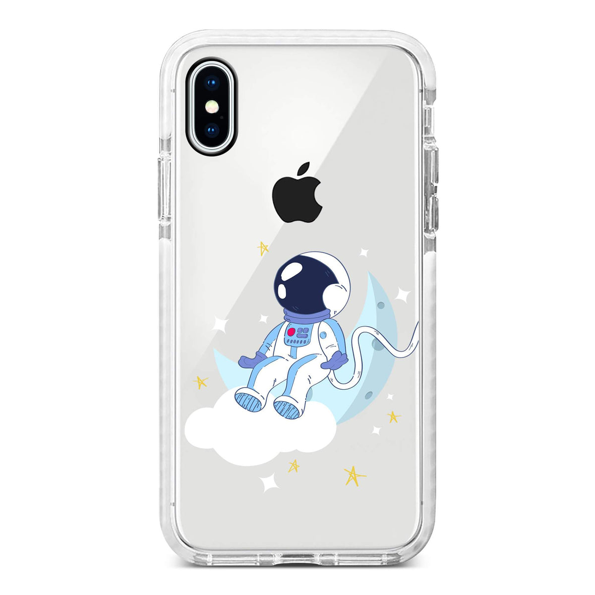 [Ready] Cassion Man on The Moon for Samsung Hybrid Crystal Case Samsung Note 20 Ultra