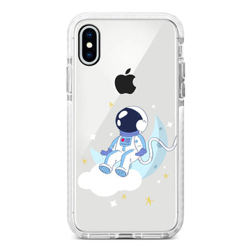 [Ready] Cassion Man on The Moon for Samsung Hybrid Crystal Case Samsung Note 20 Ultra
