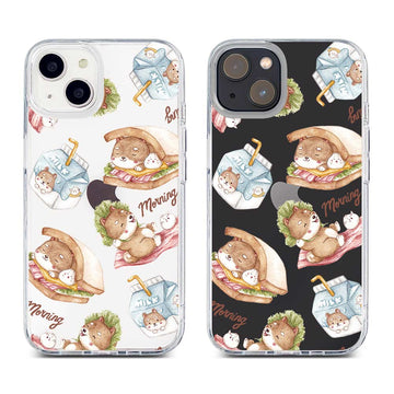 [READY] Shibapao Morning Full Background Hybrid Crystal with Magsafe iPhone 15 Pro 2