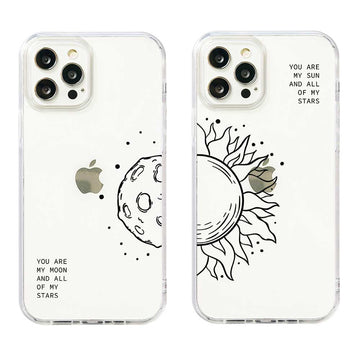 [READY] Moon And Sun B Hybrid Crystal Case Samsung S23 FE v.3