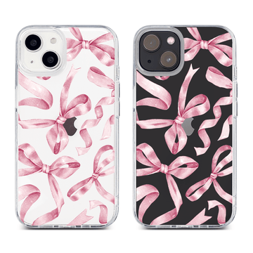 Tangled in Pink / Pink Hybrid Crystal Case Samsung S21 FE