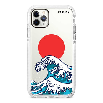 [Ready] Cassion The Wave for iPhone Hybrid Crystal Case iPhone X / XS