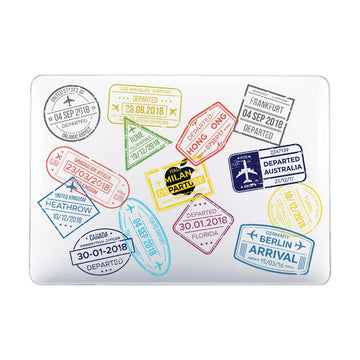 [READY] Traveller Stamp Macbook Case Pro 14in M2 M3 M4 M5