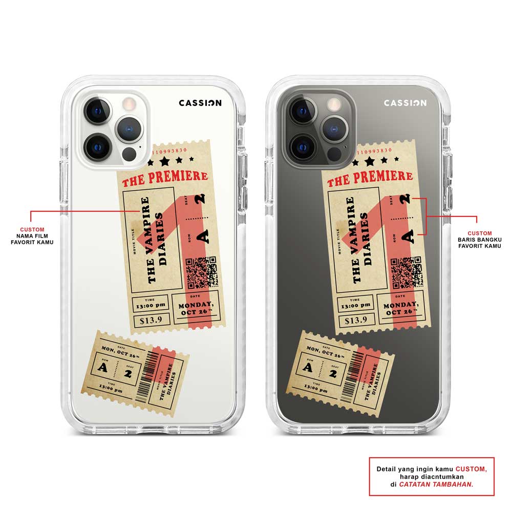 Vintage Cinema Ticket (Custom)