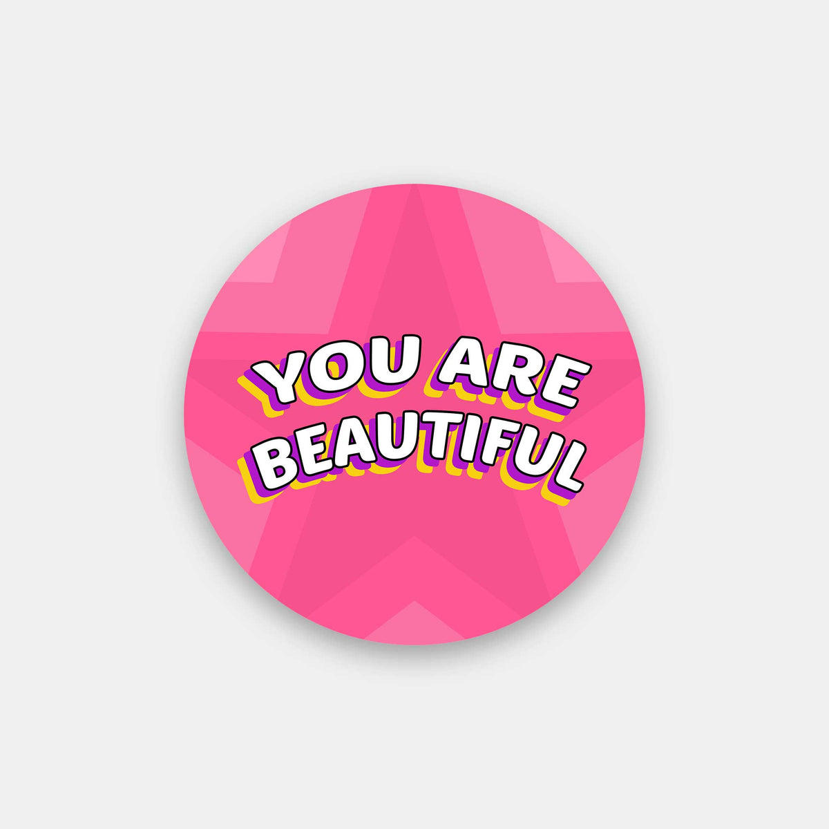 You Are Beautiful Popup Stand