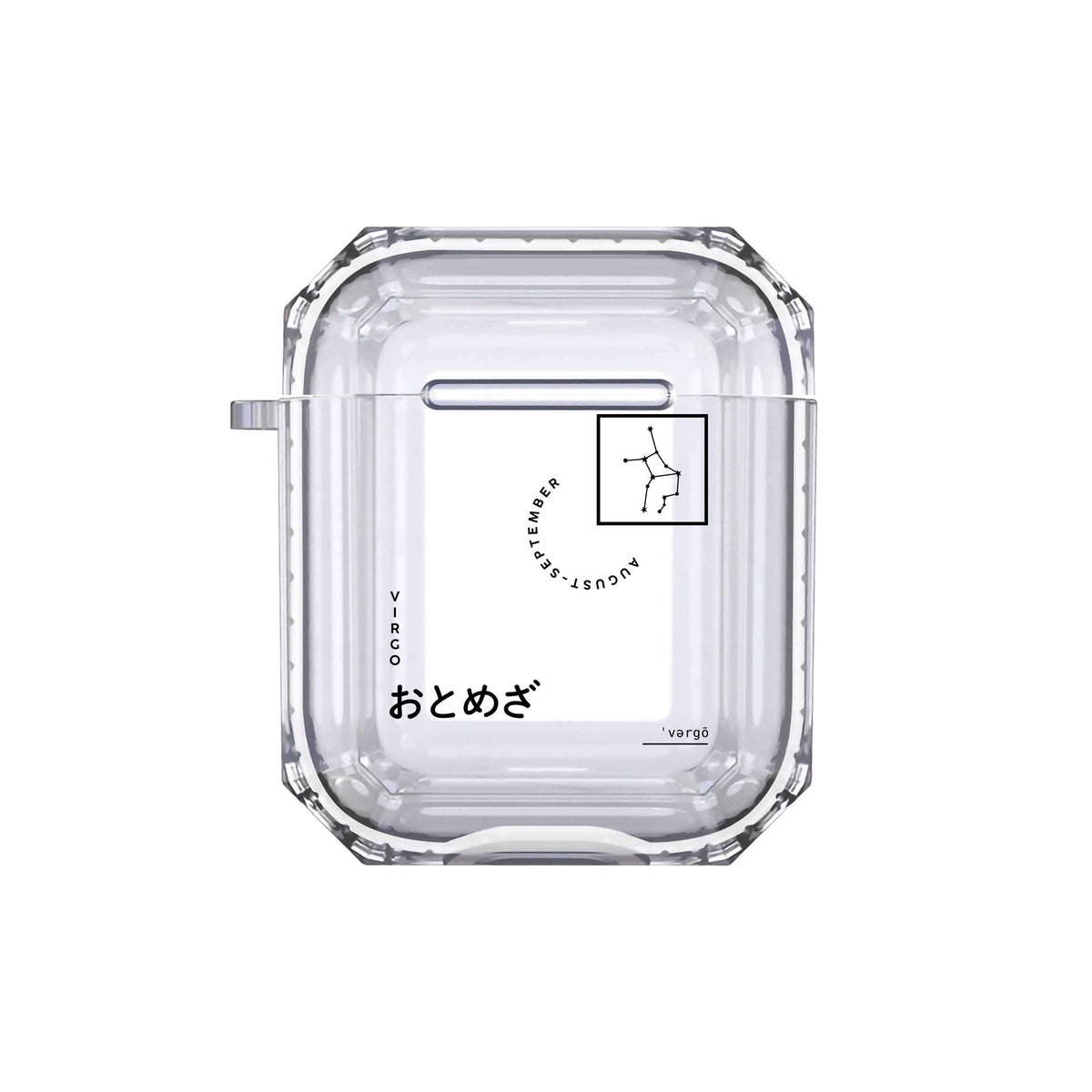 [Ready] Zodiac Personality Airpods or Earbuds Case / Virgo / Airpods Pro (Impact Slim (TPE Black)