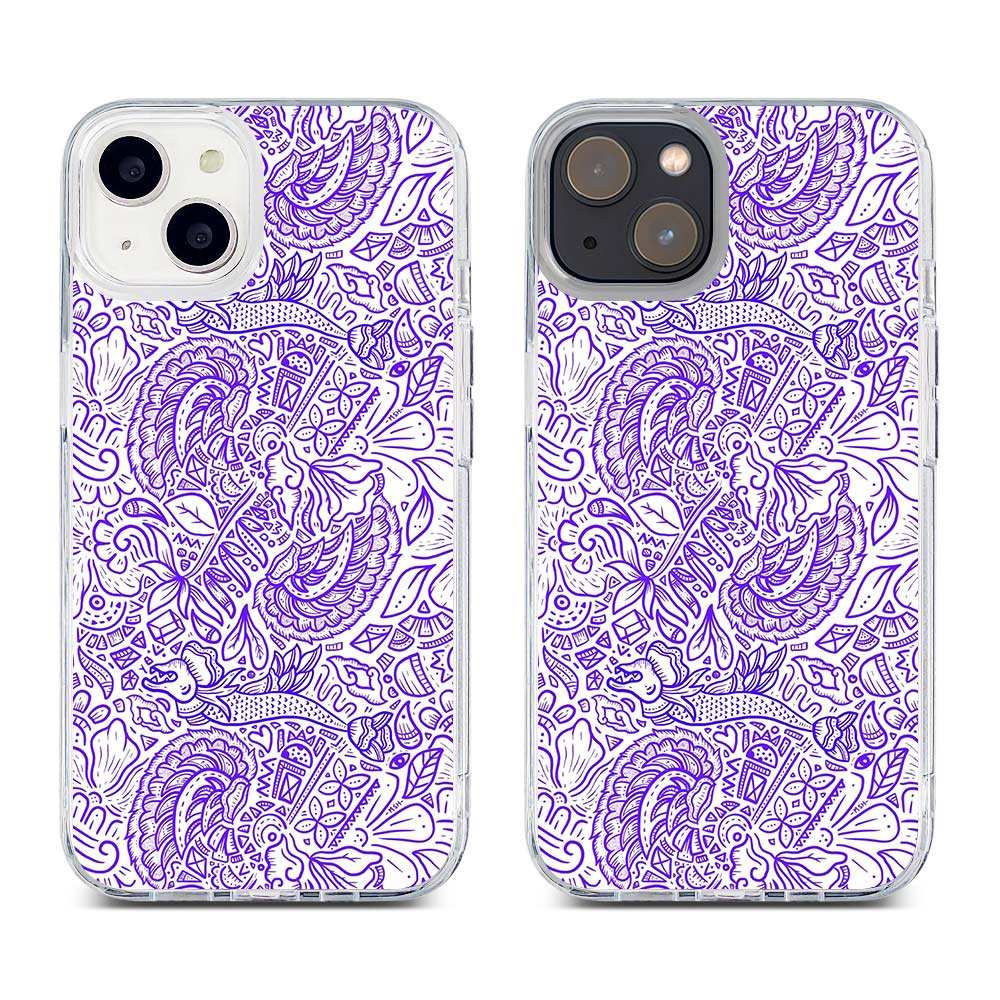 Batiquodleart Sidoluhur by MSH / 1 / Hybrid Crystal Case iPhone XR