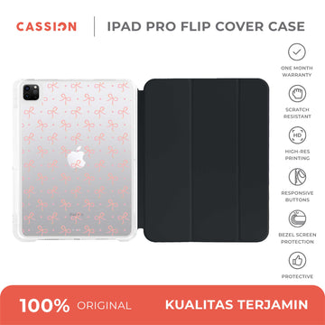 Peach Ribbons Ipad Case